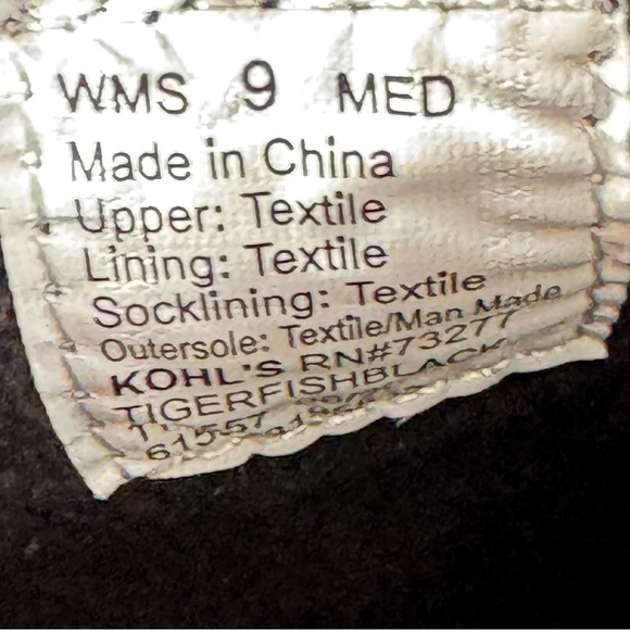 Sonoma Black w/Plaid Women's Hiking Boots Size 9 M Kohl’s Lace Up Ankle  3149 - Picture 5 of 11